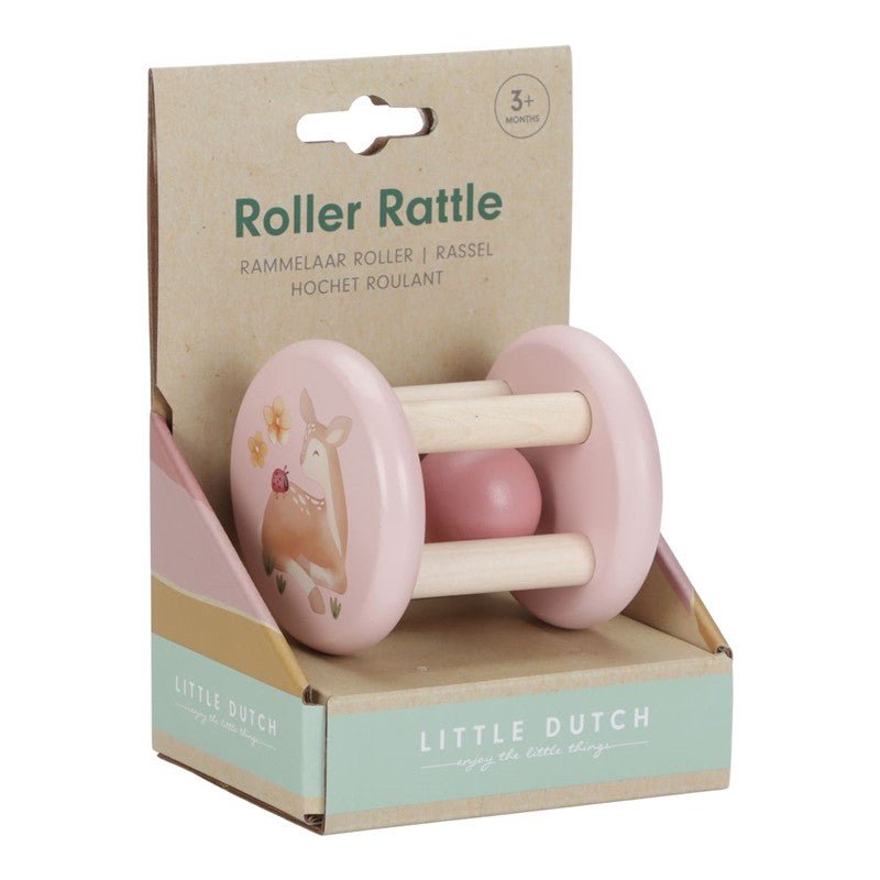 JUGUETE DE MADERA LITTLE DUTCH ·SONAJERO ROLLER FAIRY GARDEN· - Happy Moments Baby