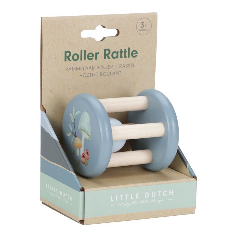 JUGUETE DE MADERA LITTLE DUTCH ·SONAJERO ROLLER FOREST FRIENDS· - Happy Moments Baby