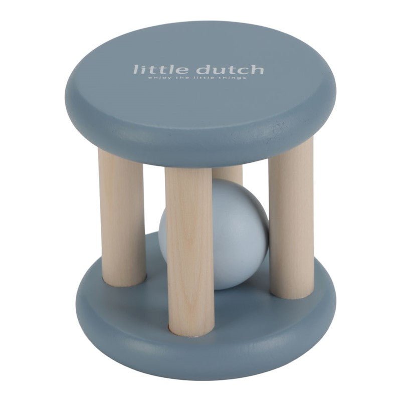 JUGUETE DE MADERA LITTLE DUTCH ·SONAJERO ROLLER FOREST FRIENDS· - Happy Moments Baby