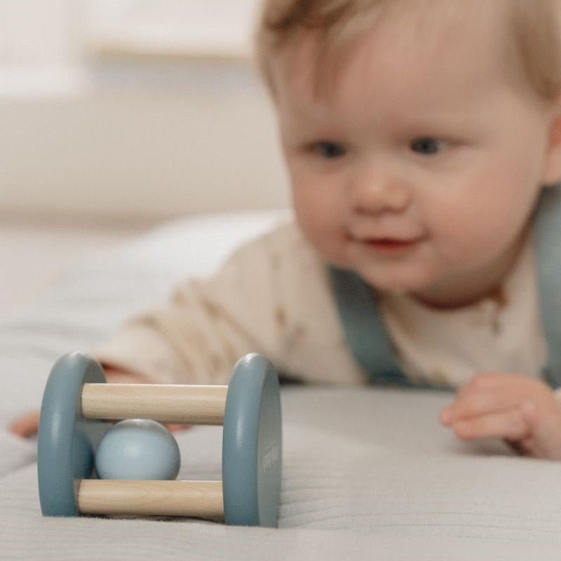 JUGUETE DE MADERA LITTLE DUTCH ·SONAJERO ROLLER FOREST FRIENDS· - Happy Moments Baby