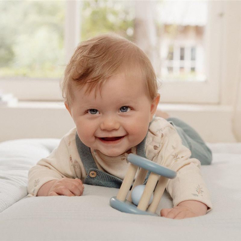 JUGUETE DE MADERA LITTLE DUTCH ·SONAJERO ROLLER FOREST FRIENDS· - Happy Moments Baby