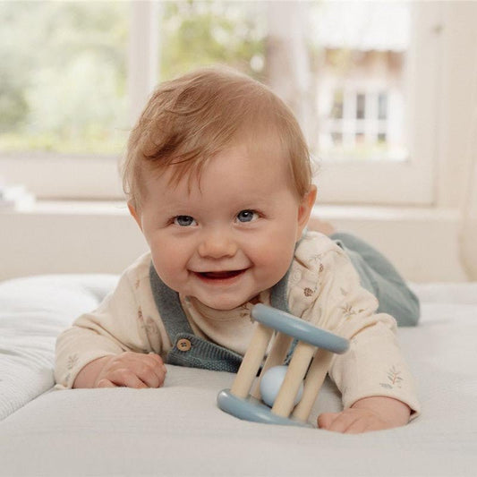 JUGUETE DE MADERA LITTLE DUTCH ·SONAJERO ROLLER FOREST FRIENDS· - Happy Moments Baby