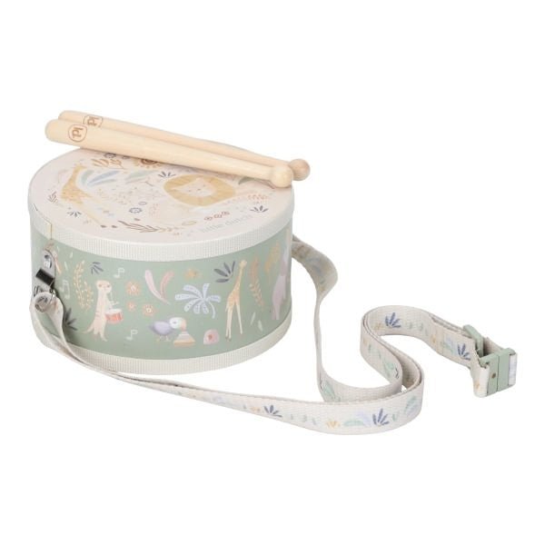 JUGUETE DE MADERA LITTLE DUTCH ·TAMBOR SAFARI FRIENDS· - Happy Moments Baby