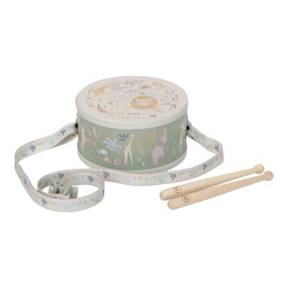 JUGUETE DE MADERA LITTLE DUTCH ·TAMBOR SAFARI FRIENDS· - Happy Moments Baby