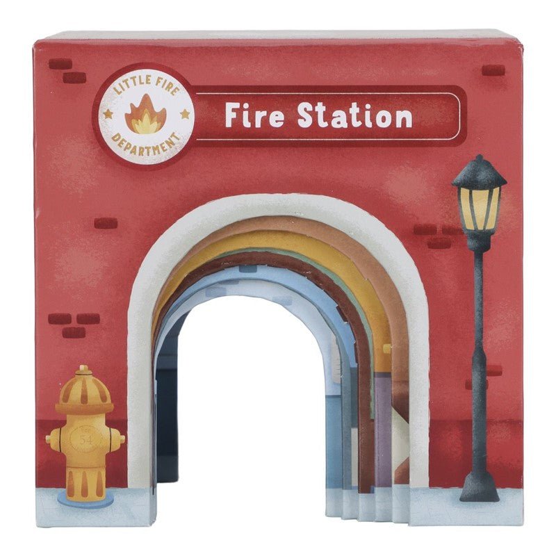 JUGUETE DE MADERA LITTLE DUTCH ·TORRE ENCAJABLE CIUDAD COCHES· - Happy Moments Baby