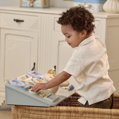 JUGUETE DE MADERA LITTLE DUTCH ·VOLANTE DE ACTIVIDADES· - Happy Moments Baby