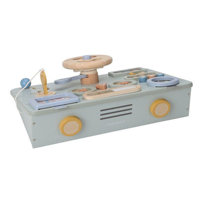 JUGUETE DE MADERA LITTLE DUTCH ·VOLANTE DE ACTIVIDADES· - Happy Moments Baby