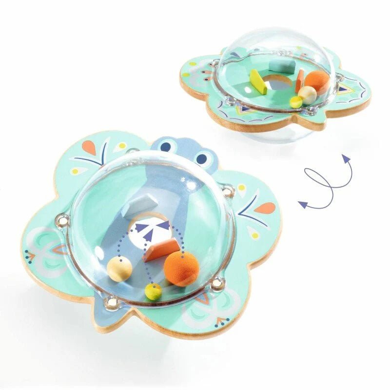 JUGUETE DE MANIPULACIÓN SENSORIAL DJECO ·BABYWIZY· - Happy Moments Baby