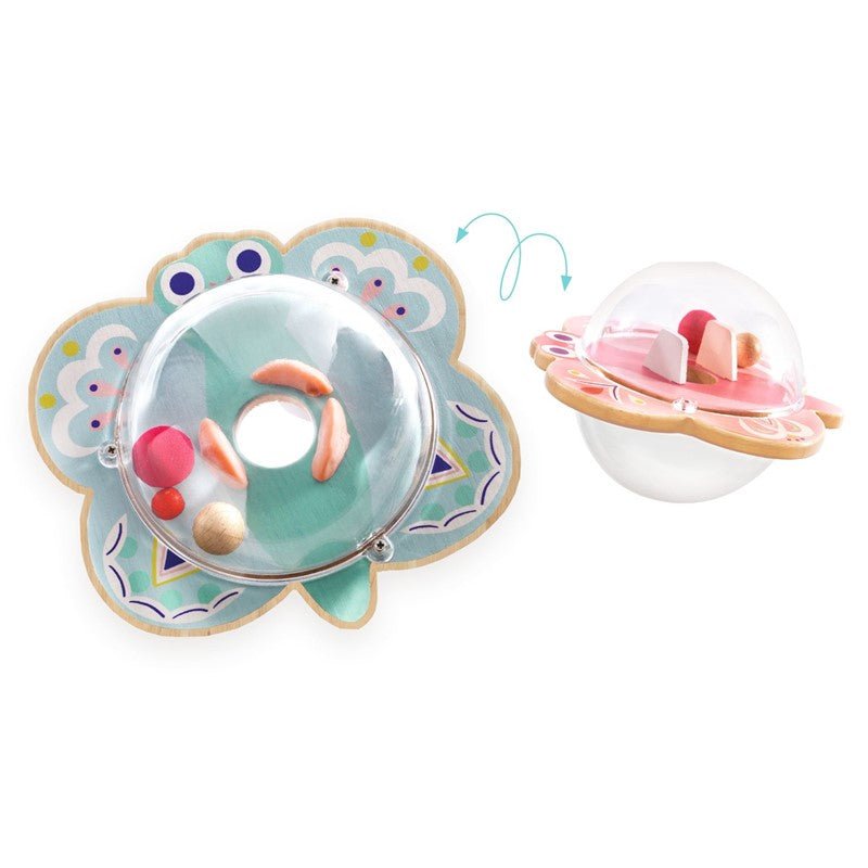 JUGUETE DE MANIPULACIÓN SENSORIAL DJECO ·BABYWIZY· - Happy Moments Baby
