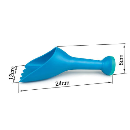 JUGUETE DE PLAYA HAPE ·PALA CAVADORA Y ROCIADORA AZUL· - Happy Moments Baby