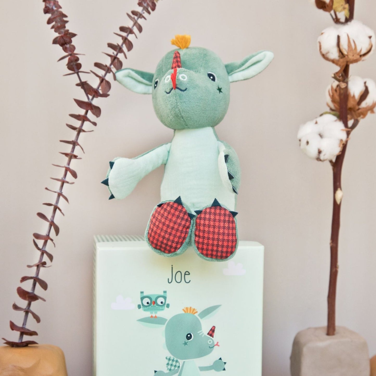 JUGUETE DE TELA LILLIPUTIENS ·PELUCHE AMOROSO JOE· - Happy Moments Baby