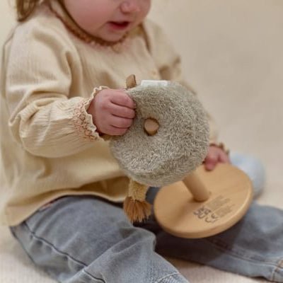 JUGUETE DE TELA LITTLE DUTCH ·ANILLOS APILABLES BLANDITOS SAFARI FRIENDS· - Happy Moments Baby