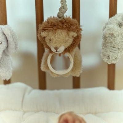 JUGUETE DE TELA LITTLE DUTCH ·ANIMALES COLGANTES SAFARI FRIENDS· - Happy Moments Baby