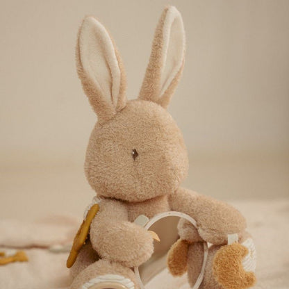 JUGUETE DE TELA LITTLE DUTCH ·CONEJO ACTIVIDADES NEWBORN NATURALS· - Happy Moments Baby