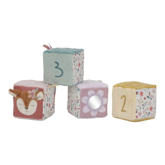 JUGUETE DE TELA LITTLE DUTCH ·CUBOS APILABLES FAIRY GARDEN· - Happy Moments Baby