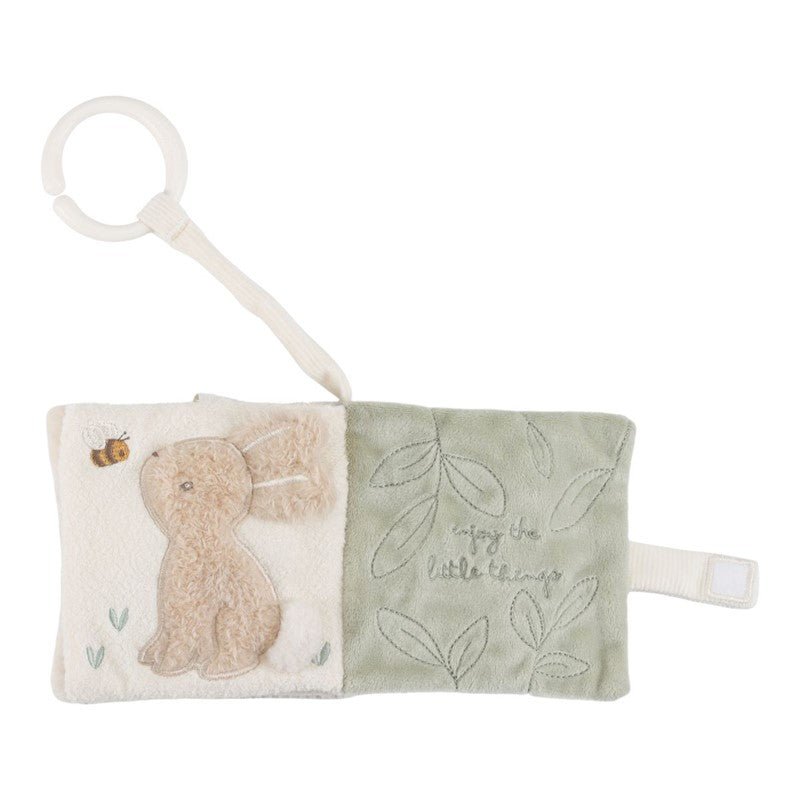 JUGUETE DE TELA LITTLE DUTCH ·LIBRITO BLANDO ACTIVIDADES NEWBORN NATURALS· - Happy Moments Baby