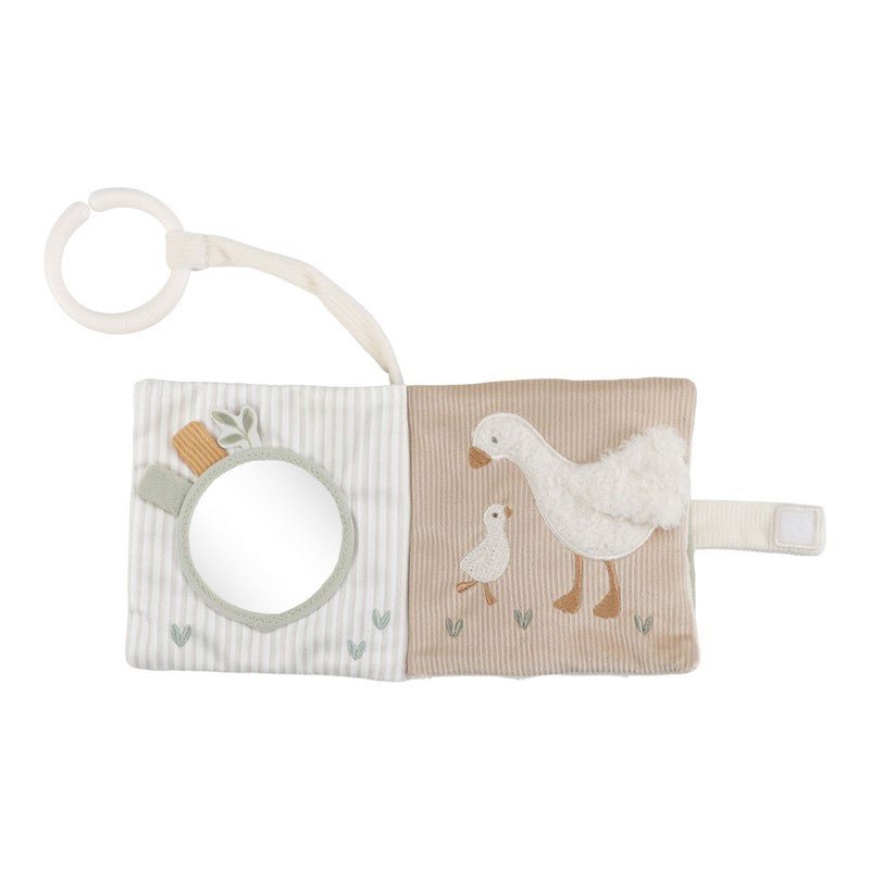 JUGUETE DE TELA LITTLE DUTCH ·LIBRITO BLANDO ACTIVIDADES NEWBORN NATURALS· - Happy Moments Baby
