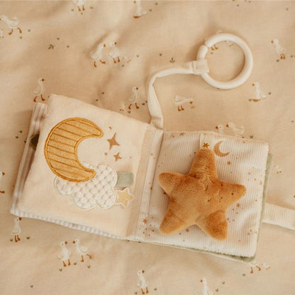 JUGUETE DE TELA LITTLE DUTCH ·LIBRITO BLANDO ACTIVIDADES NEWBORN NATURALS· - Happy Moments Baby