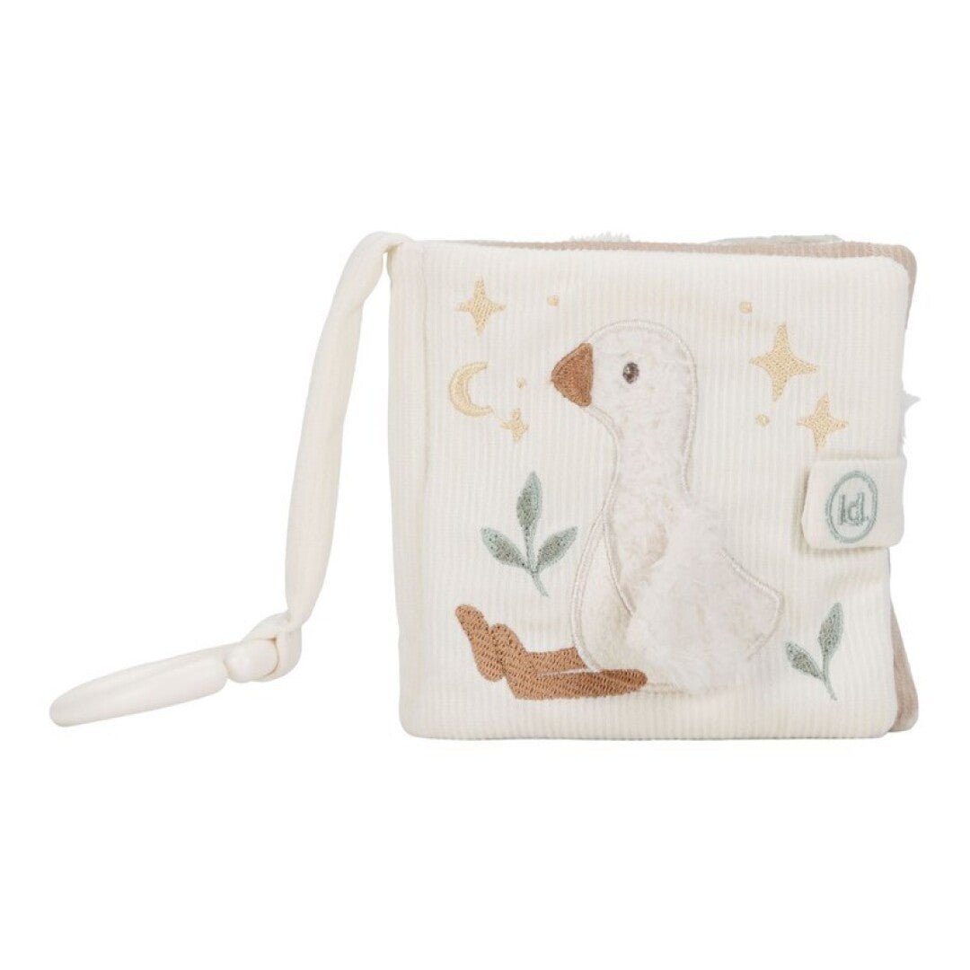JUGUETE DE TELA LITTLE DUTCH ·LIBRITO BLANDO ACTIVIDADES NEWBORN NATURALS· - Happy Moments Baby