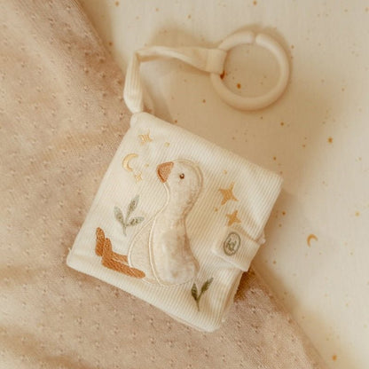 JUGUETE DE TELA LITTLE DUTCH ·LIBRITO BLANDO ACTIVIDADES NEWBORN NATURALS· - Happy Moments Baby