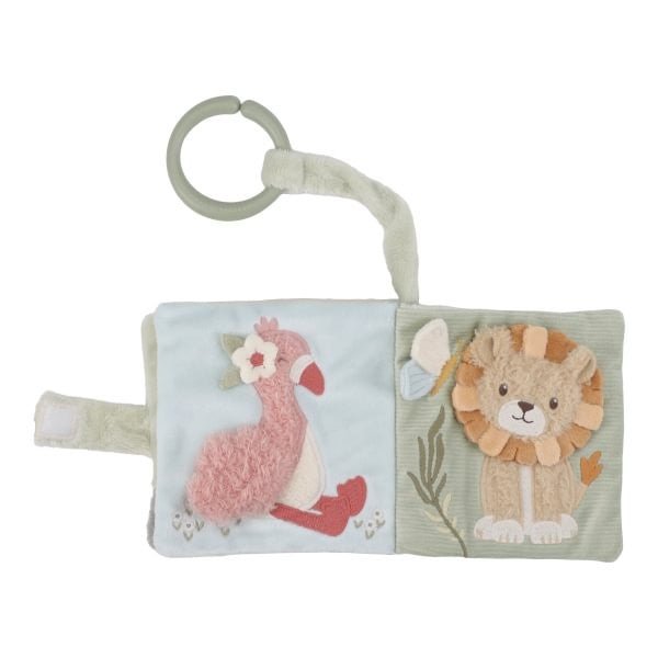 JUGUETE DE TELA LITTLE DUTCH ·LIBRITO BLANDO ACTIVIDADES SAFARI FRIENDS· - Happy Moments Baby