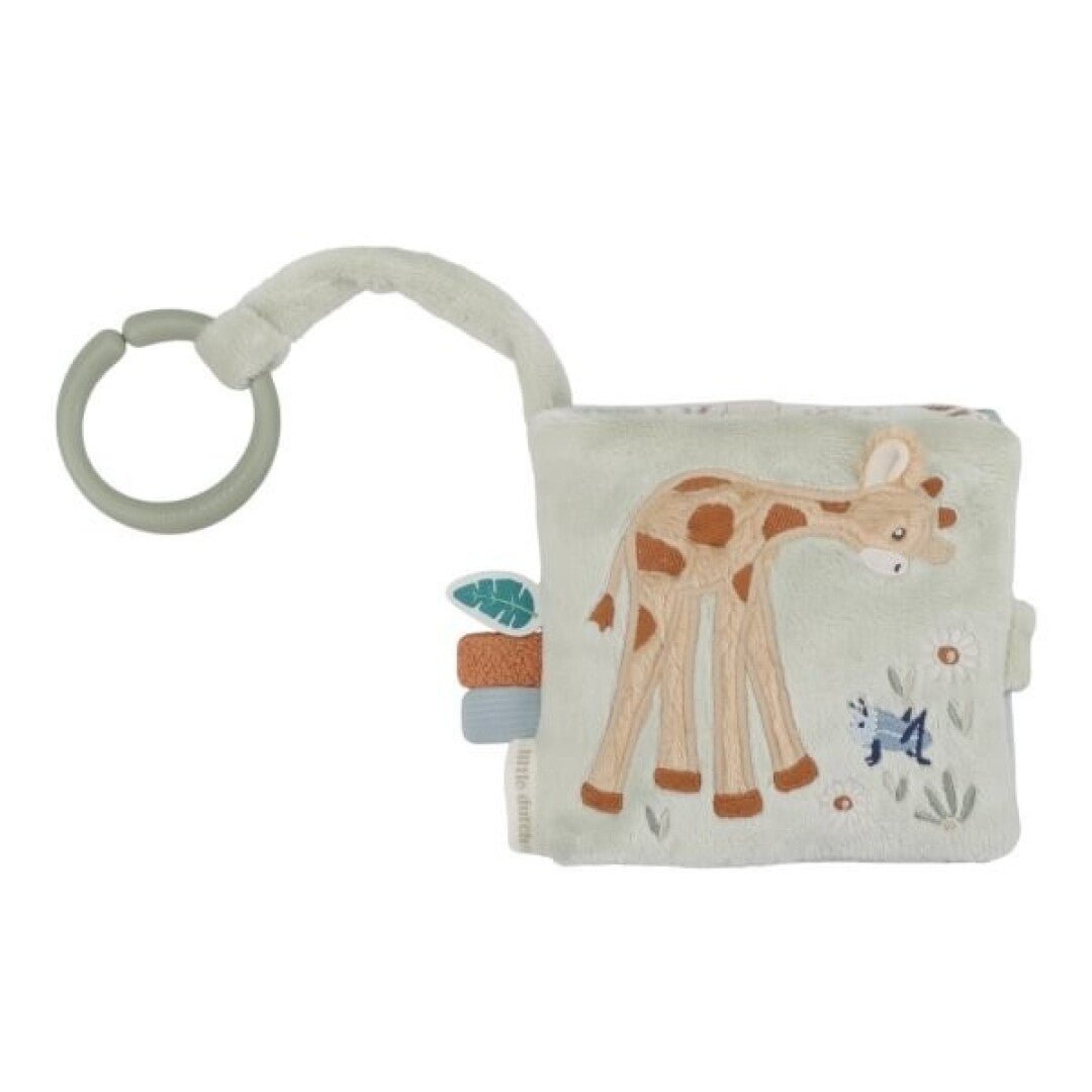 JUGUETE DE TELA LITTLE DUTCH ·LIBRITO BLANDO ACTIVIDADES SAFARI FRIENDS· - Happy Moments Baby