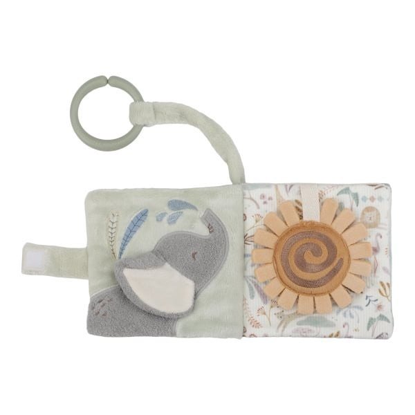 JUGUETE DE TELA LITTLE DUTCH ·LIBRITO BLANDO ACTIVIDADES SAFARI FRIENDS· - Happy Moments Baby