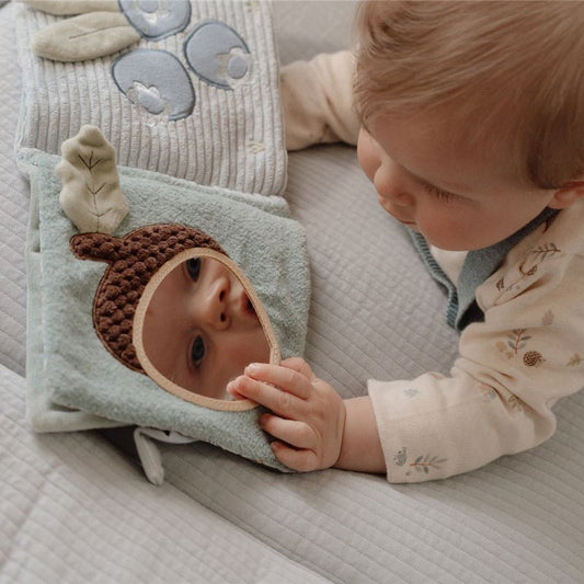 JUGUETE DE TELA LITTLE DUTCH ·LIBRO BLANDO ACTIVIDADES FOREST FRIENDS· - Happy Moments Baby