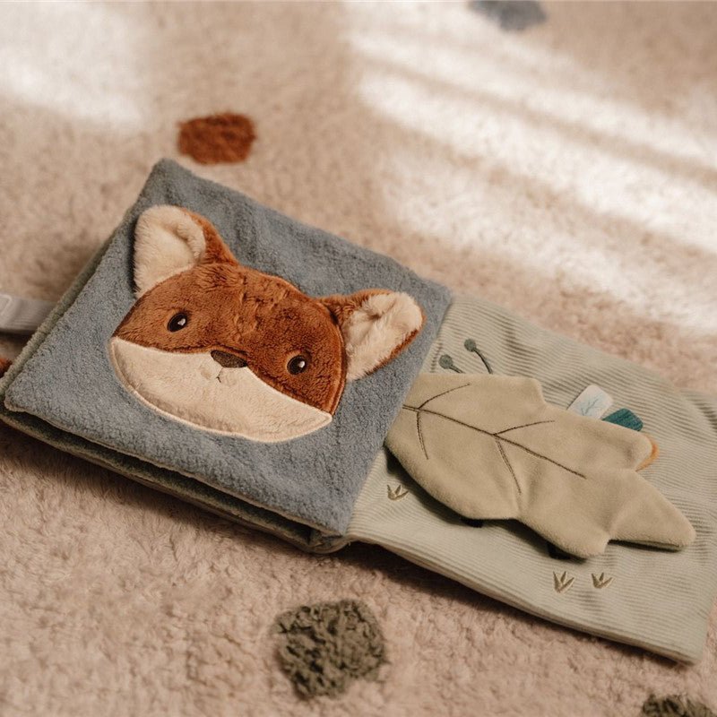 JUGUETE DE TELA LITTLE DUTCH ·LIBRO BLANDO ACTIVIDADES FOREST FRIENDS· - Happy Moments Baby