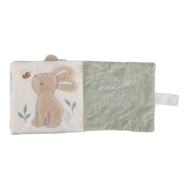 JUGUETE DE TELA LITTLE DUTCH ·LIBRO BLANDO ACTIVIDADES NEWBORN NATURALS· - Happy Moments Baby