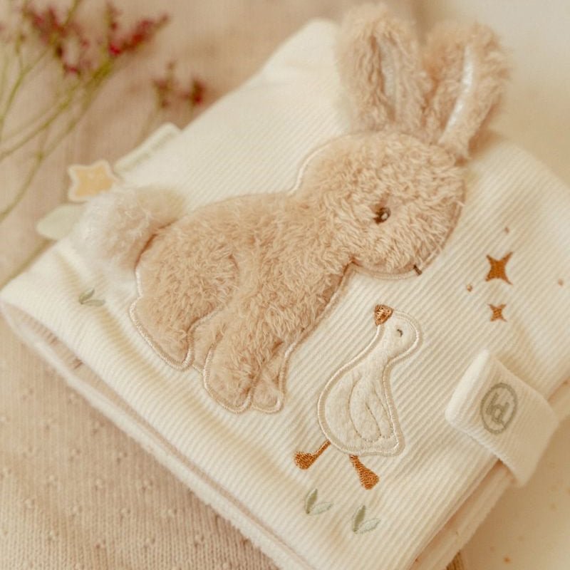 JUGUETE DE TELA LITTLE DUTCH ·LIBRO BLANDO ACTIVIDADES NEWBORN NATURALS· - Happy Moments Baby