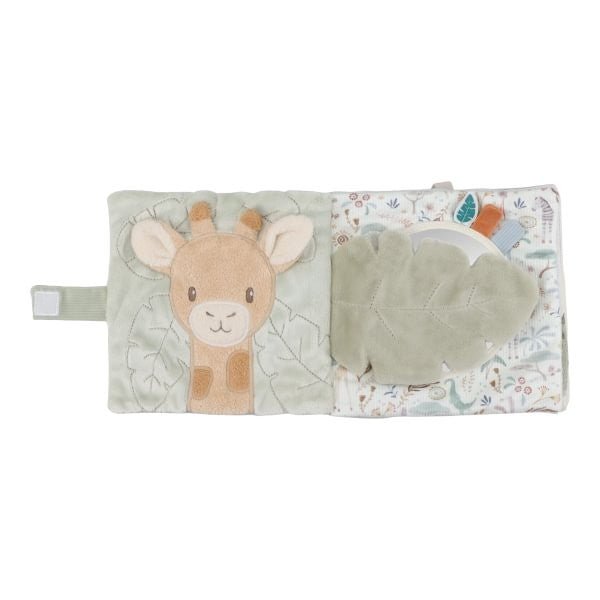 JUGUETE DE TELA LITTLE DUTCH ·LIBRO BLANDO ACTIVIDADES SAFARI FRIENDS· - Happy Moments Baby