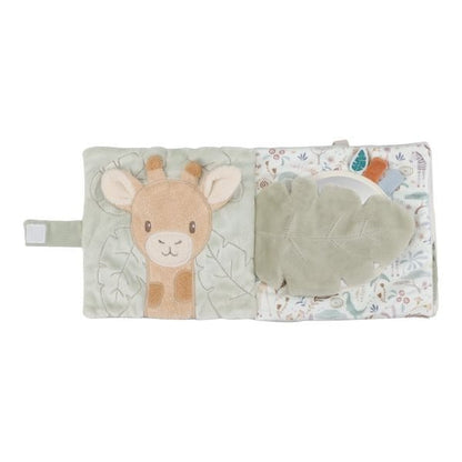 JUGUETE DE TELA LITTLE DUTCH ·LIBRO BLANDO ACTIVIDADES SAFARI FRIENDS· - Happy Moments Baby