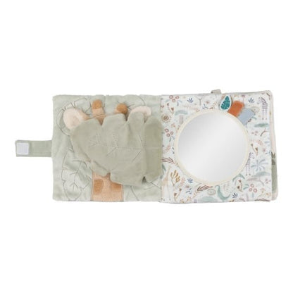 JUGUETE DE TELA LITTLE DUTCH ·LIBRO BLANDO ACTIVIDADES SAFARI FRIENDS· - Happy Moments Baby