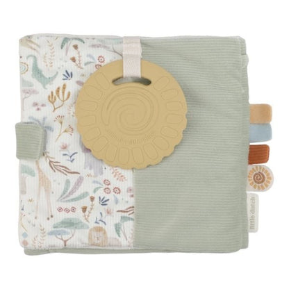 JUGUETE DE TELA LITTLE DUTCH ·LIBRO BLANDO ACTIVIDADES SAFARI FRIENDS· - Happy Moments Baby