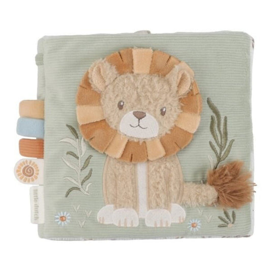 JUGUETE DE TELA LITTLE DUTCH ·LIBRO BLANDO ACTIVIDADES SAFARI FRIENDS· - Happy Moments Baby