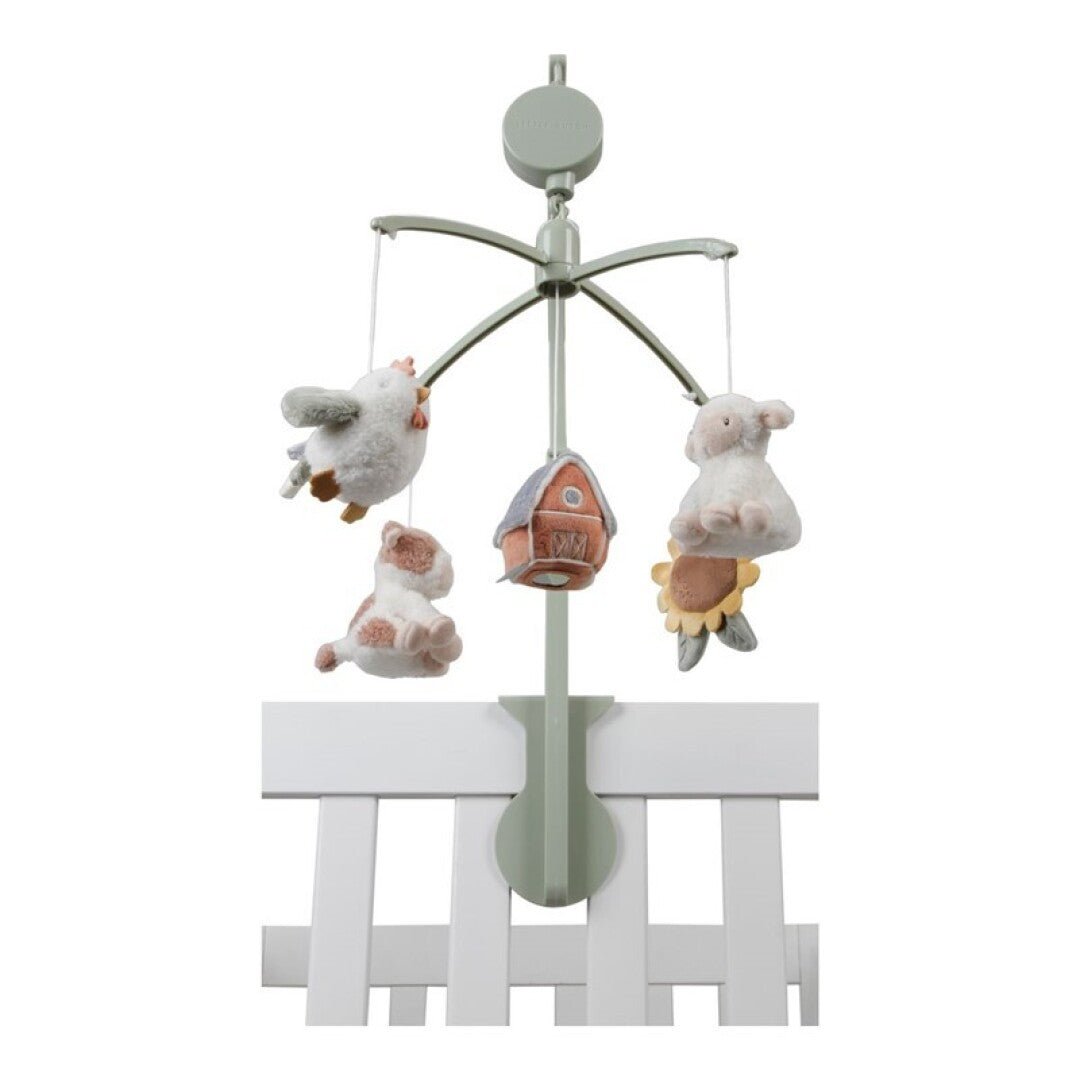 JUGUETE DE TELA LITTLE DUTCH ·MOVIL MUSICAL LITTLE FARM· - Happy Moments Baby