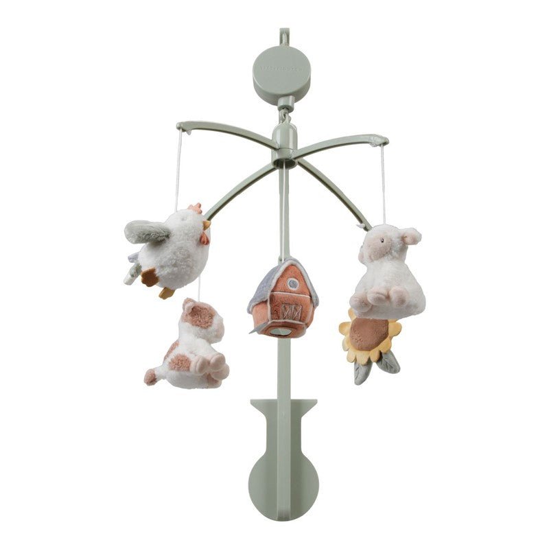 JUGUETE DE TELA LITTLE DUTCH ·MOVIL MUSICAL LITTLE FARM· - Happy Moments Baby