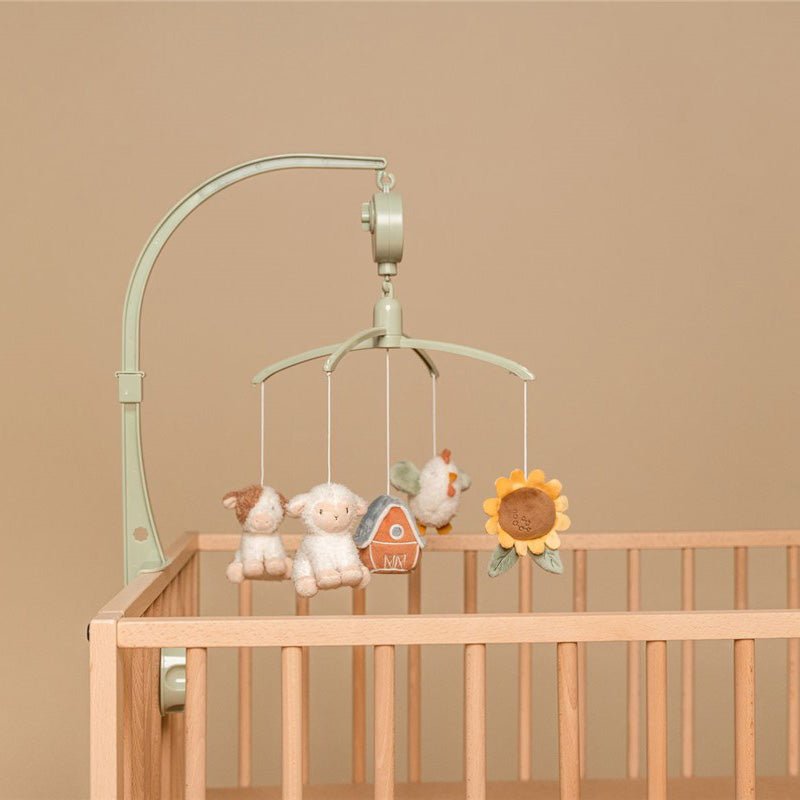 JUGUETE DE TELA LITTLE DUTCH ·MOVIL MUSICAL LITTLE FARM· - Happy Moments Baby