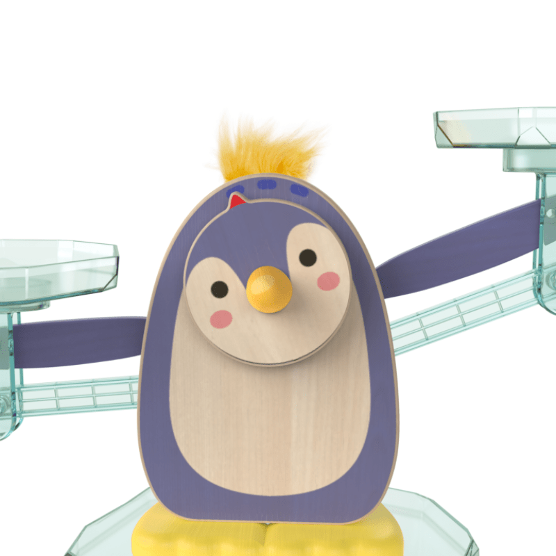 JUGUETE EDUCATIVO BTOYS ·BALANZA MATEMÁTICA PENGUIN· - Happy Moments Baby