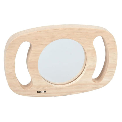 JUGUETE ESTIMULACIÓN SENSORIAL TICKIT ·ESPEJO PLANO DE FÁCIL SUJECIÓN· - Happy Moments Baby