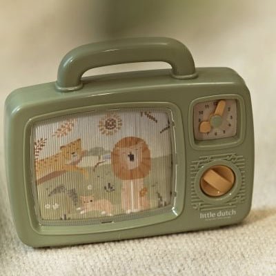 JUGUETE LITTLE DUTCH ·CAJA DE MÚSICA ANIMADA SAFARI FRIENDS· - Happy Moments Baby