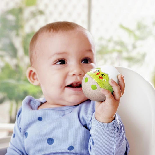 JUGUETE SENSORIAL HAPE ·JUEGO DE 3 SONAJEROS POLLUELOS TAMBALEANTES· - Happy Moments Baby