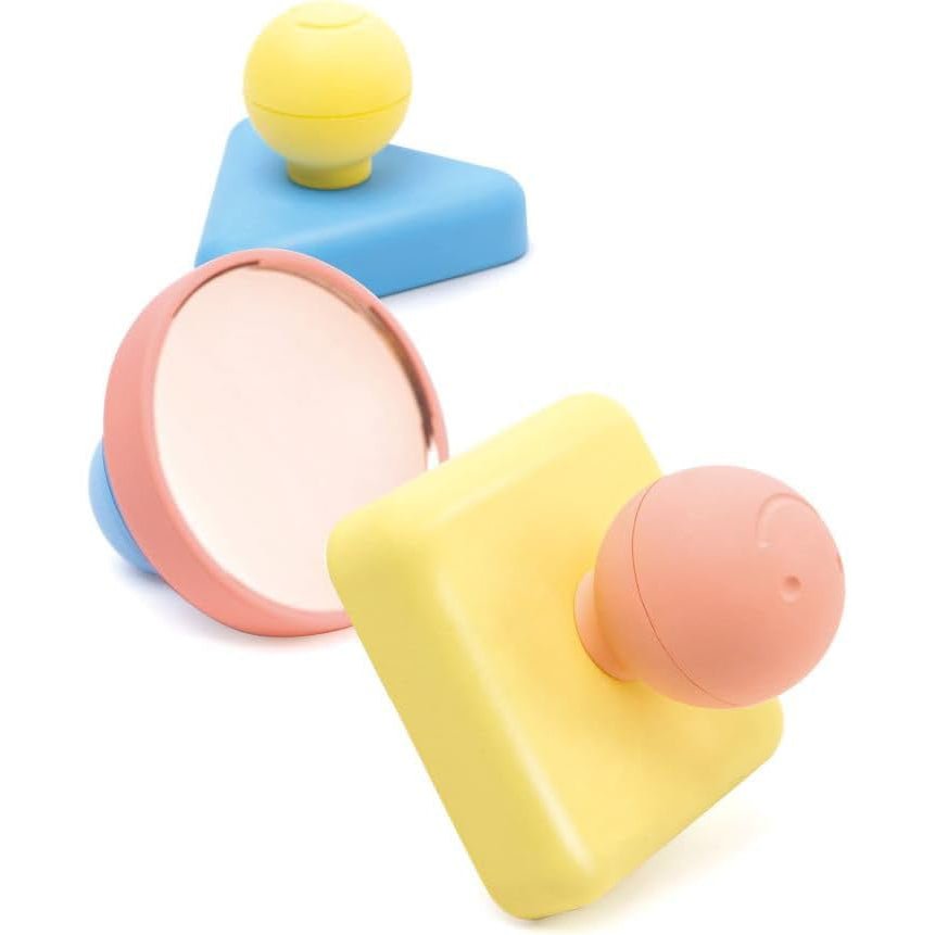 JUGUETE SENSORIAL HAPE ·PUZZLE ESPEJOS MONTESSORI· - Happy Moments Baby