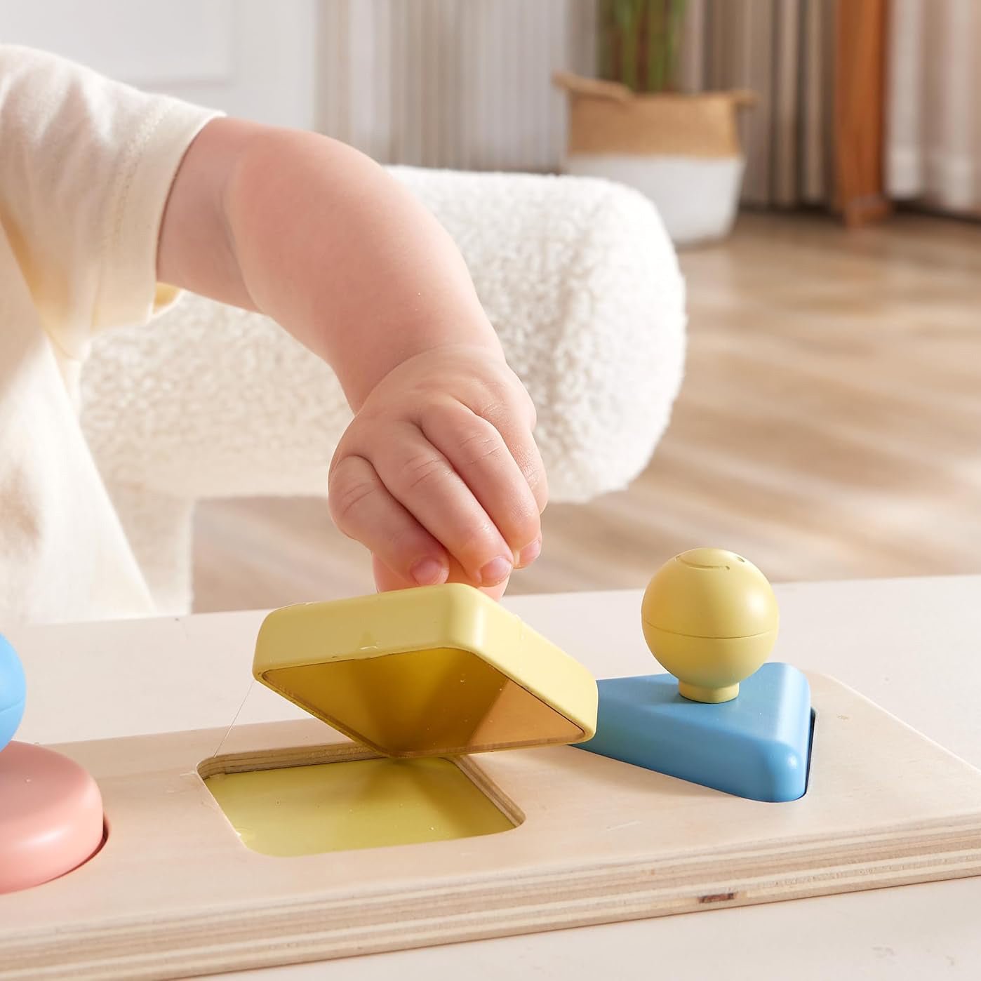 JUGUETE SENSORIAL HAPE ·PUZZLE ESPEJOS MONTESSORI· - Happy Moments Baby