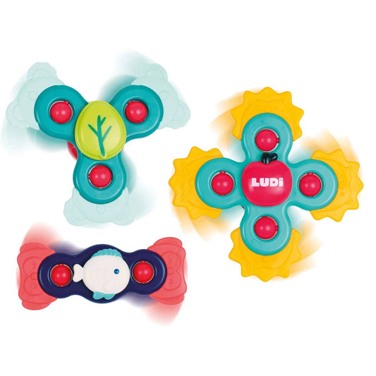 JUGUETE SENSORIAL LUDI ·SPINNERS BEBÉ· - Happy Moments Baby