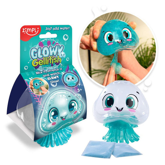 JUGUETE ZIMPLIKIDS ·MEDUSA GLOWY SLIME· - Happy Moments Baby