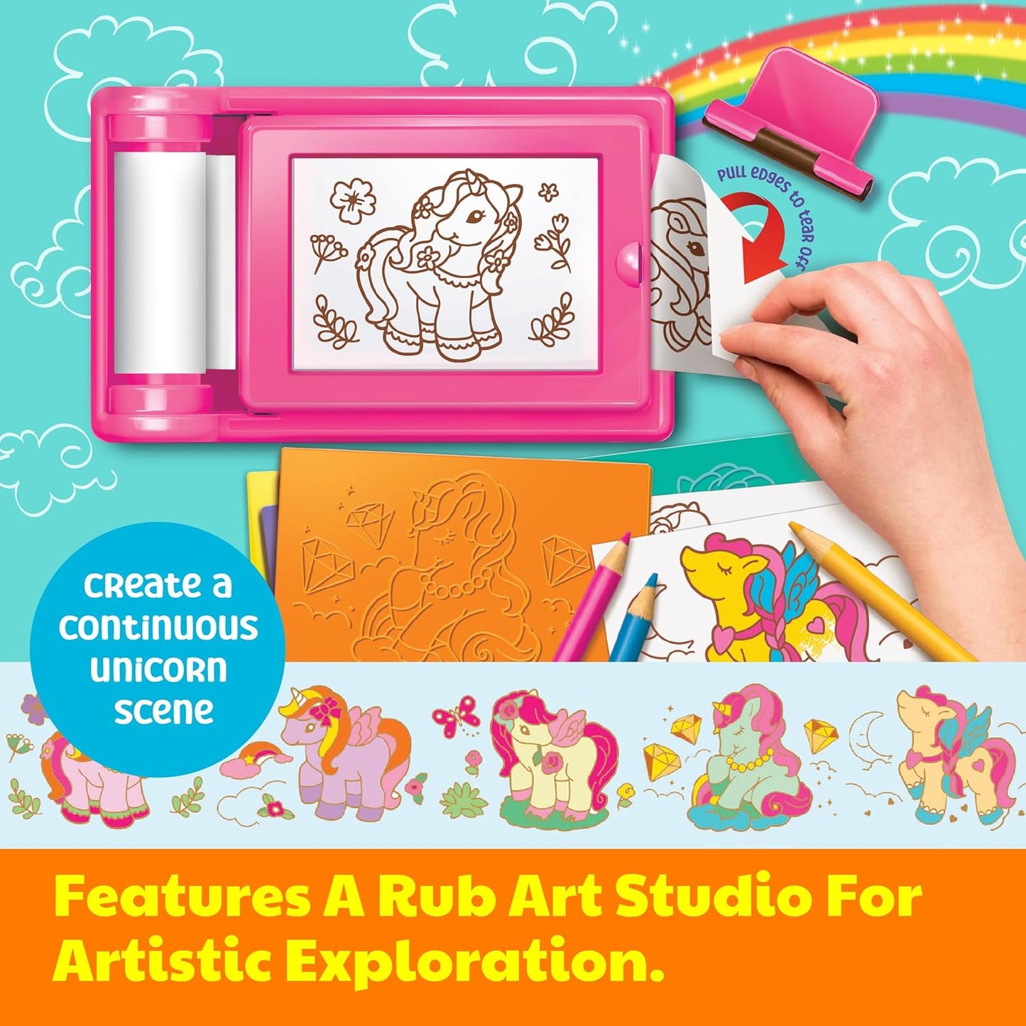 KIT MANUALIDADES 4M ·ESTUDIO DE ARTE UNICORNIO· - Happy Moments Baby