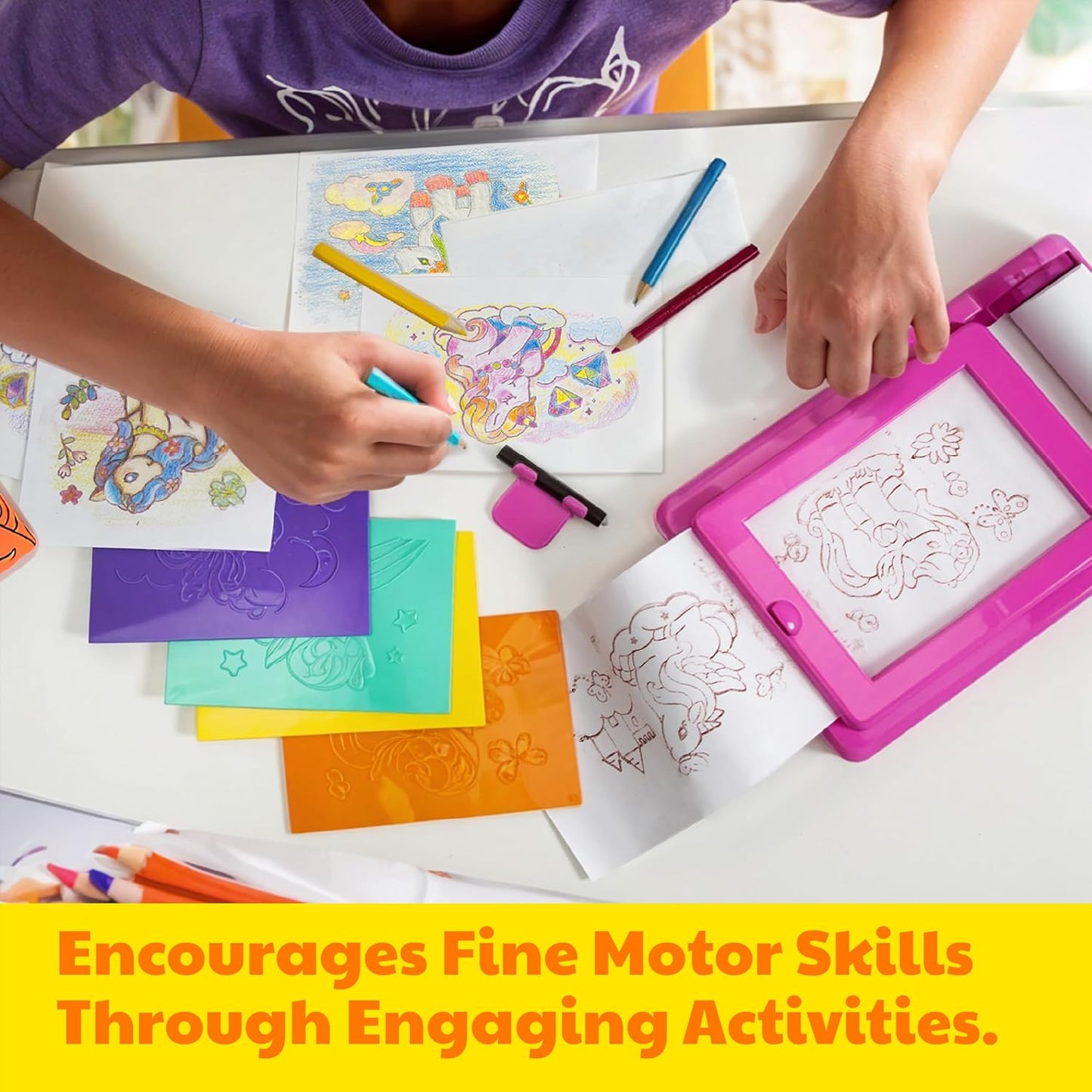 KIT MANUALIDADES 4M ·ESTUDIO DE ARTE UNICORNIO· - Happy Moments Baby