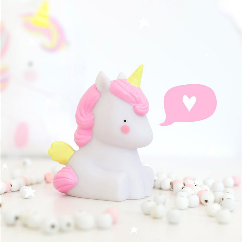 LAMPARITA DE COMPAÑÍA QUITAMIEDOS ·UNICORNIO· - Happy Moments Baby